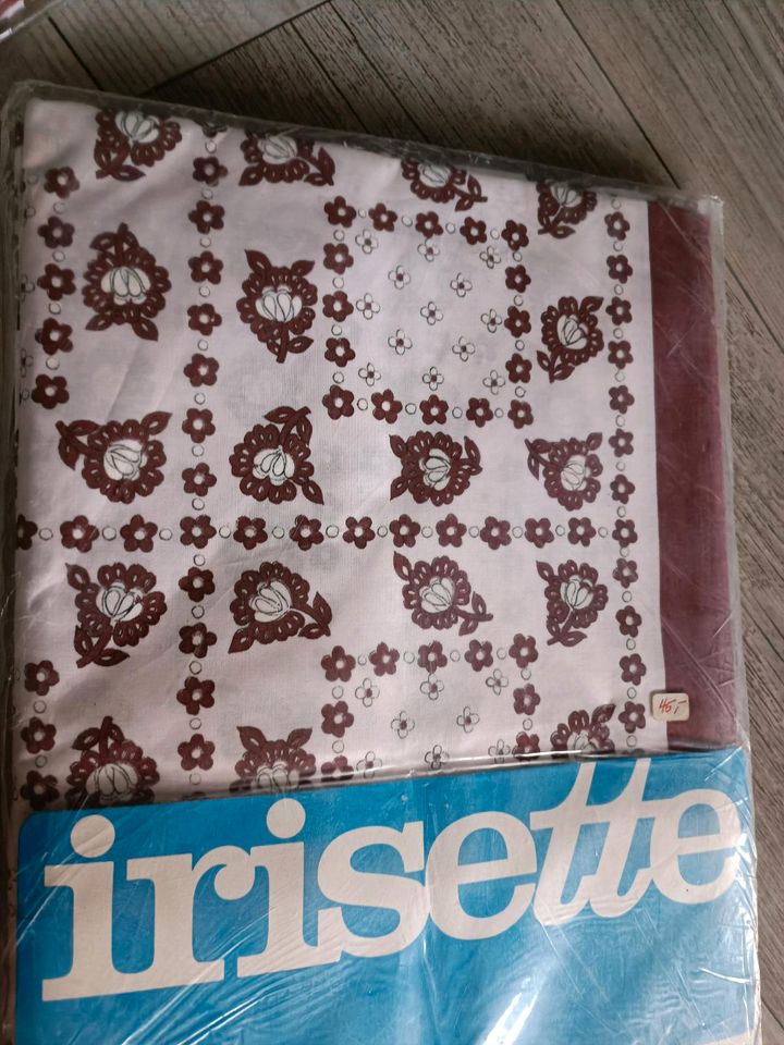 Irisette Bettwäsche 4tlg, 140x200, rot/rosa, Baumwolle * NEU in Glattbach Unterfr.