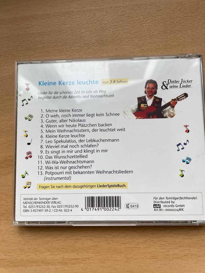 Weihnachtslieder Kinderlieder 3 Cds Bratapfel / Detlev Jöcker in Friedberg (Hessen)