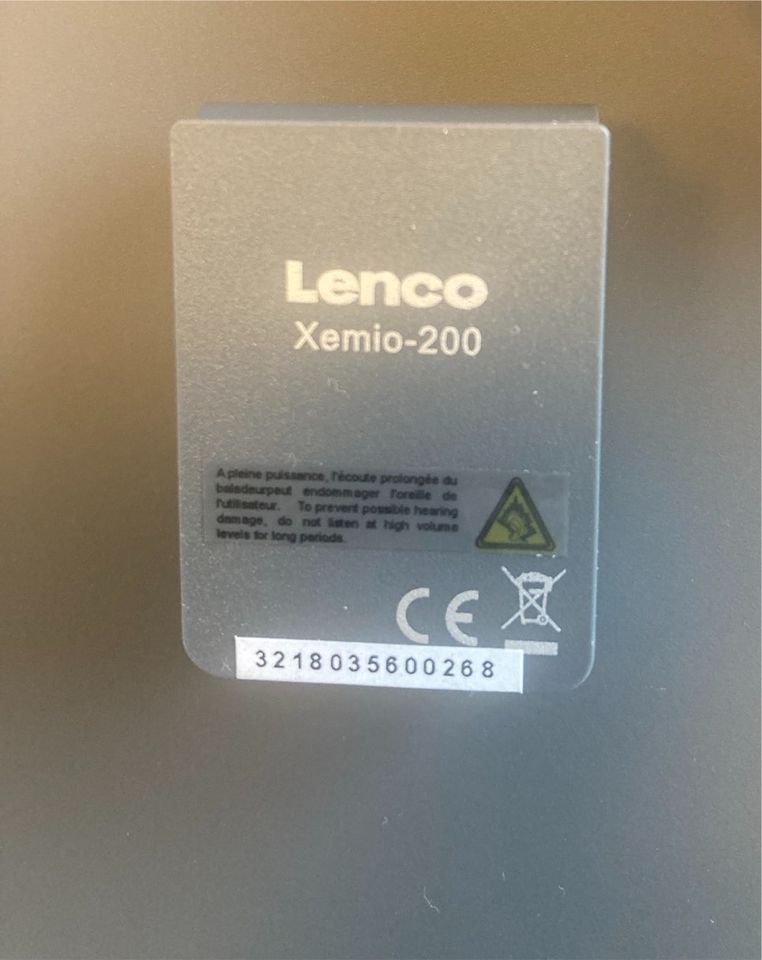 Lenco Xemio-200 MP3 Player NEU in Schwarzenborn