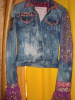 Cold Cocained Heart Jacke Gypsy Boho Hippie Designer Jeansjacke Nordrhein-Westfalen - Neunkirchen-Seelscheid Vorschau