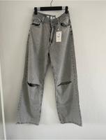 Bershka The 90’s baggy jeans high waist grau Gr.M Hessen - Bad Hersfeld Vorschau