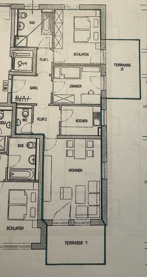 3-Zimmer Garten-/Terrassenwohnung in Traumlage in Bad Reichenhall