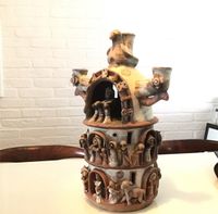 Alte peruanische Krippe, Kerzenhalter Keramik Handarbeit Nordrhein-Westfalen - Wassenberg Vorschau