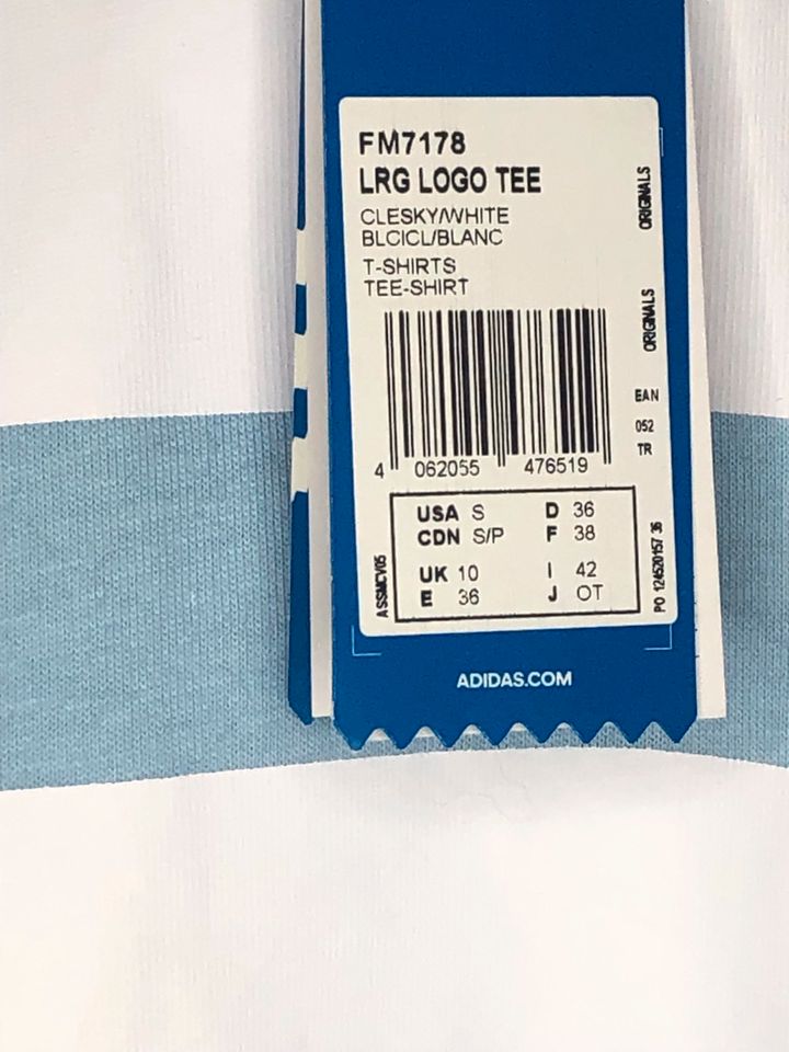 Neues Adidas tshirt mit Etikett in Königsee