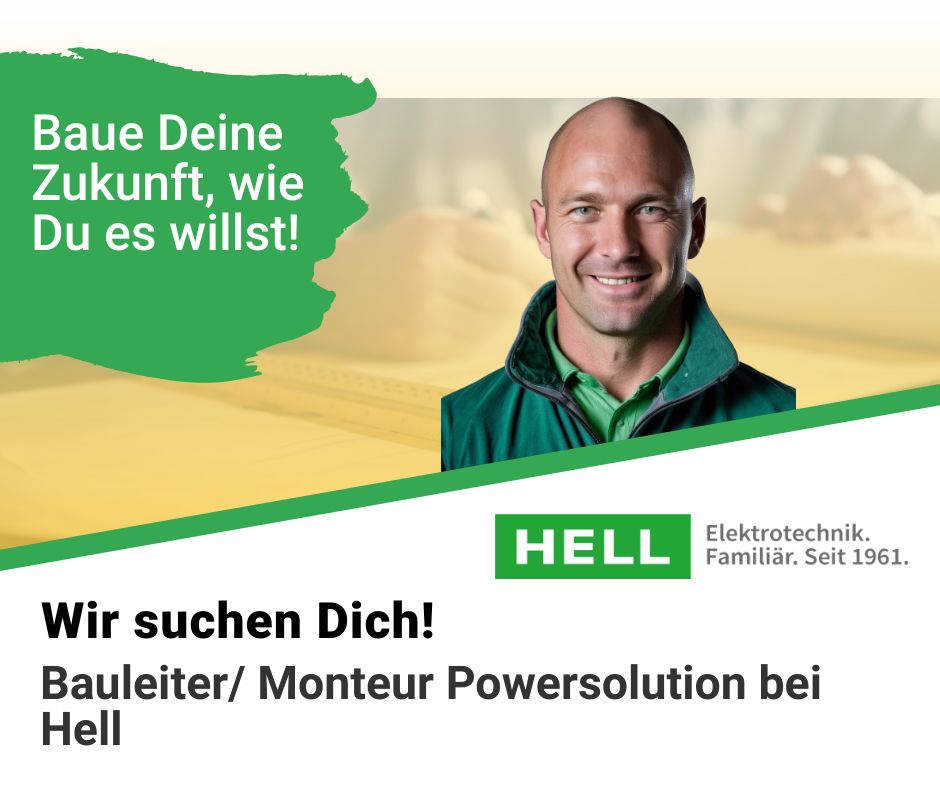 Bauleiter/ Monteur Powersolution bei Hell in Krefeld