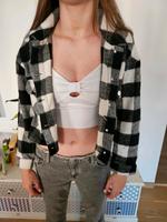 Zara Jacke kariert schwarz/weiß Gr. M, sehr guter Zustand Bayern - Freising Vorschau