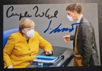 Autogramm Karl Lauterbach und Angela Merkel Foto Signiert Berlin - Mitte Vorschau