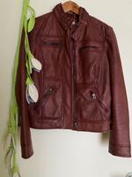 Lederjacke Esprit vintage rot S Baden-Württemberg - Bietigheim Vorschau