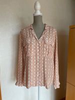 °ESPRIT° Bluse weiß mit Muster Gr. 36 Hessen - Hohenstein Vorschau