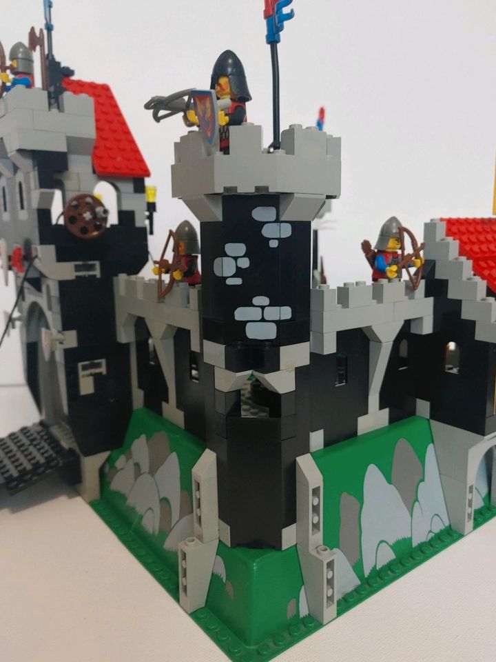 Lego 6086 Black Knight's Castle +OBA Castle System 90er Burg in Borstel b Sulingen