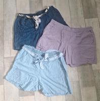 Paket Shorts/Sommerhosen, Kurze Hosen 44, blau, "rosa"/flieder Nordrhein-Westfalen - Krefeld Vorschau