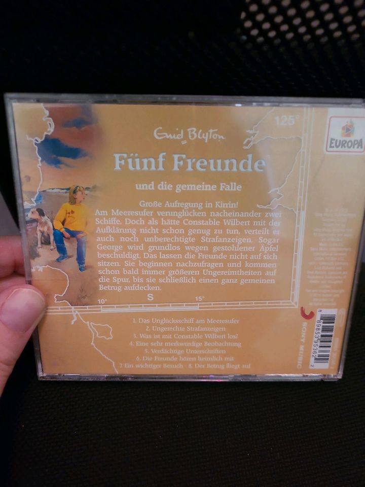 Fünf Freunde und die gemeine Falle, Nr. 125, CD in Gilserberg