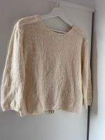 NEUWERTIG Pullover strickpullover mit Reißverschluss Vila S Creme Nordrhein-Westfalen - Geseke Vorschau