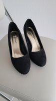 Schuhe High-Heels Pumps schwarz aus Spitze Gr. 37 Essen - Überruhr-Hinsel Vorschau