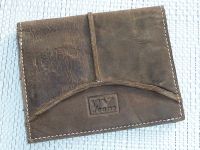 GENUINE LEATHER Kartenbörse braun (rv jeans) ECHTLEDER! NEU! Nordrhein-Westfalen - Geldern Vorschau