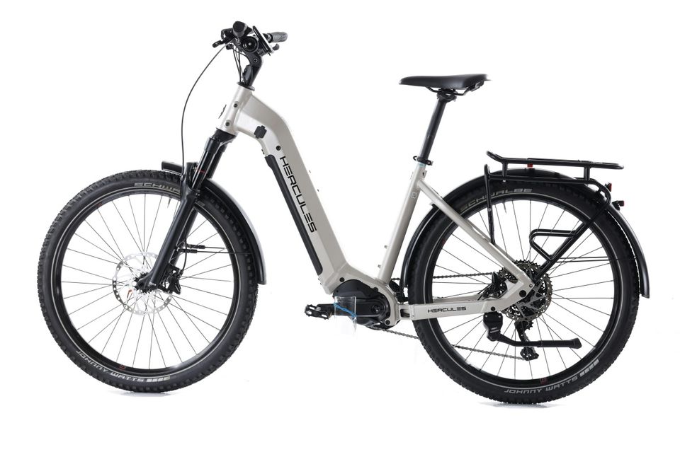 Hercules Nos Suv 2.2 - 2022 - 48 cm | nur 169 km | Shimano EP8 (85 Nm) 630 Wh | UVP 4.699 € | 1 Jahr Garantie | E Bike Trekking Tiefeinsteiger in Ottobrunn