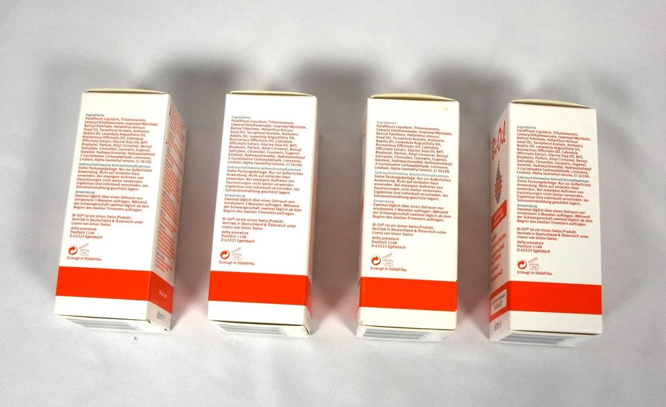 4x Bi-Oil Hautpflege-Öl bei Dehnungsstreifen trockene Haut Narben in Herleshausen