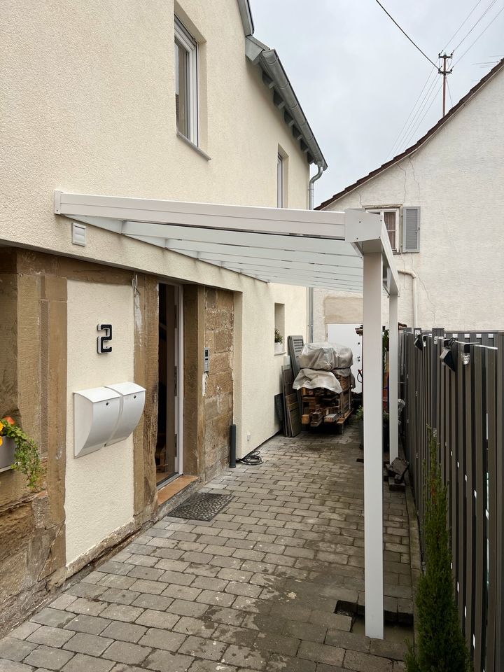 ALU TERRASSENÜBERDACHUNG I VORDACHER I MARKISEN I SOMMERGARTEN I CARPORT I SICHTSCHUTZ I ZÄUNEN I GLASSCHIEBEWAND I GLASSCHIEBETÜRE inkl Montage JETZT -25% in Balingen