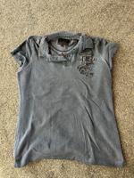 Soccx dunkelblaues Polo T-Shirt Gr.42 Bayern - Hösbach Vorschau
