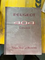 Peugeot 404 Coupé Technische Daten Reparaturanleitung Bayern - Mettenheim Vorschau