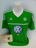 VFL Wolfsburg Trikot 2012/2013 Teamsigniert Wölfe COA Adidas L Nordrhein-Westfalen - Lünen Vorschau