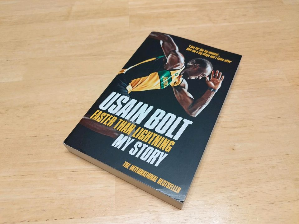 Usain Bolt "Faster Than Lightning" Biographie Buch Englisch Neu in Berlin