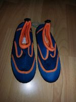 Badeschuhe, Schwimmtschuhe, Größe 33, blau orange Hessen - Bad Vilbel Vorschau