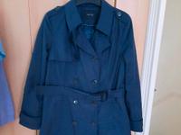 Sommer Trenchcoat von Tchibo Blau Gr. 42 Niedersachsen - Oldenburg Vorschau