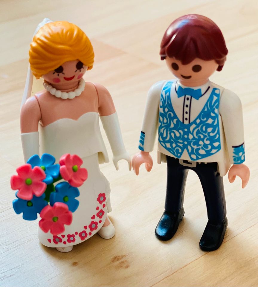 Playmobil Brautpaar Bräutigam Braut Hochzeit Blumenstrauß in Koblenz