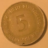 5 Deutsche Mark  von 1981 Brandenburg - Rathenow Vorschau