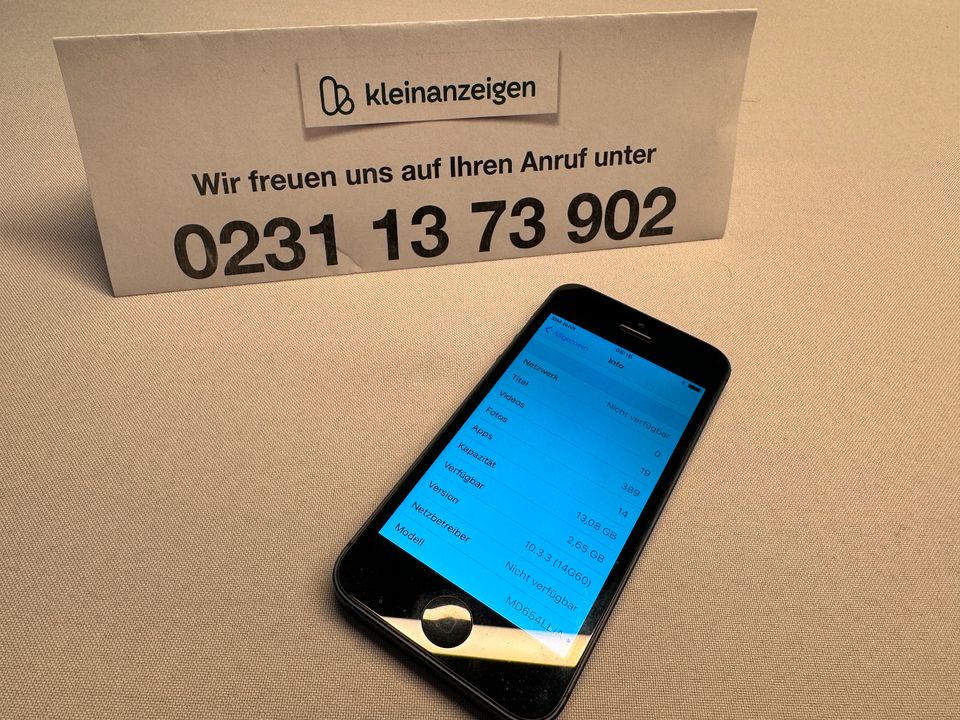 Apple iPhone 5  – A1429 – 16 GB – An Bastler und Liebhaber in Dortmund