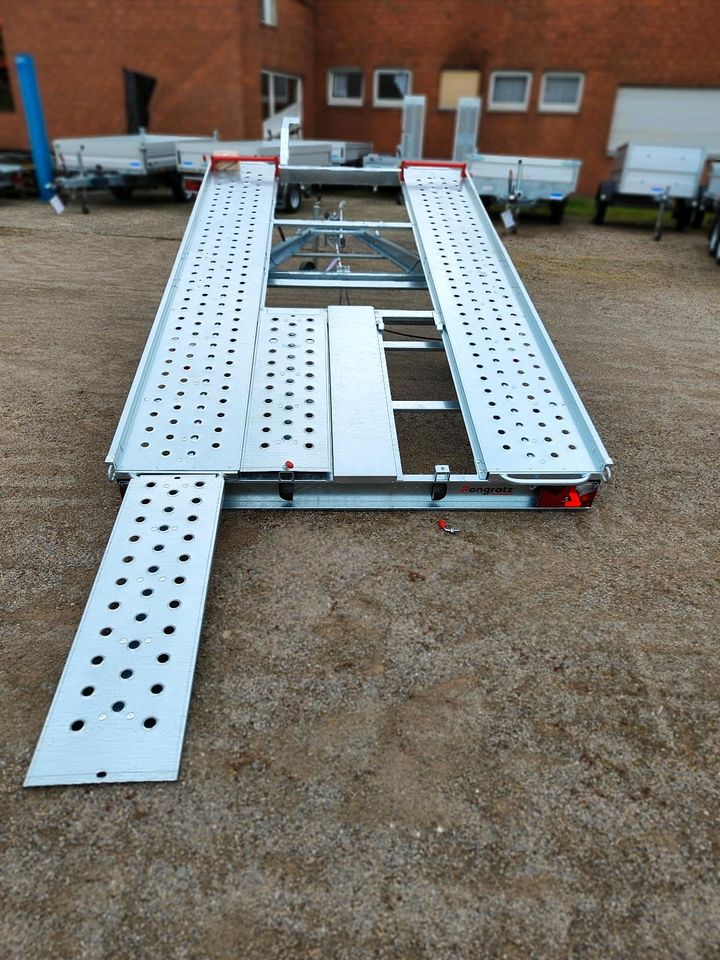 Pkw Anhänger Autotrailer Autotransporter 1500 kg kippbar NEU in Dülmen