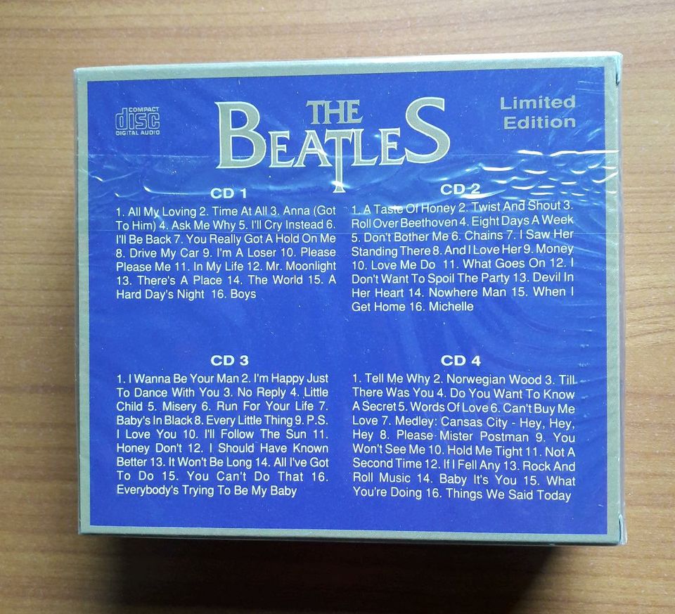 The Beatles Limited Edition Box mit 4 CD in Saarlouis