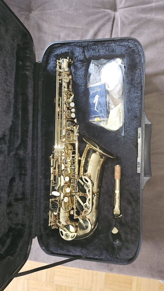 Stagg 77-SA Alt Saxophon mit Mundstück und Koffer in Schwerte