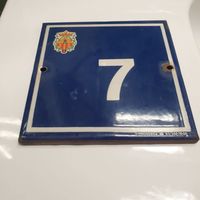 Emailie Hausnummerschild Nr. 7 (Spanien) Sachsen-Anhalt - Quedlinburg-Rieder Vorschau