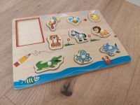 Steckpuzzle / Tierpuzzle aus Holz Playtive | Spielzeug Baby Kind Bayern - Mammendorf Vorschau