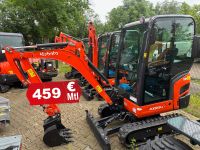 Kubota KX019-4 mit MS01 und 3 Löffeln, SOFORT, 0% Anzahlung, NEU 2024 NEU nur 459 Euro pro Monat Sachsen-Anhalt - Petersberg (Saalekreis) Vorschau