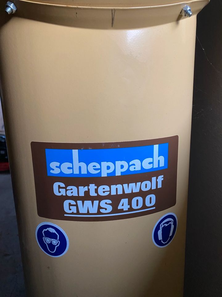Häcksler Gartenhäcksler Scheppach Gartenwolf Hurricane in Dietfurt an der Altmühl