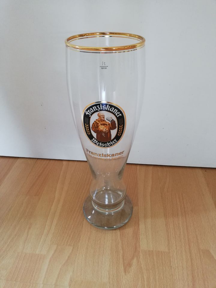 Franziskaner Weißbierglas (1L und 2L) in Riegelsberg