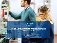 Junior Consultant (m/w/d) Sustainable Finance (ESG) | Berlin Berlin - Mitte Vorschau