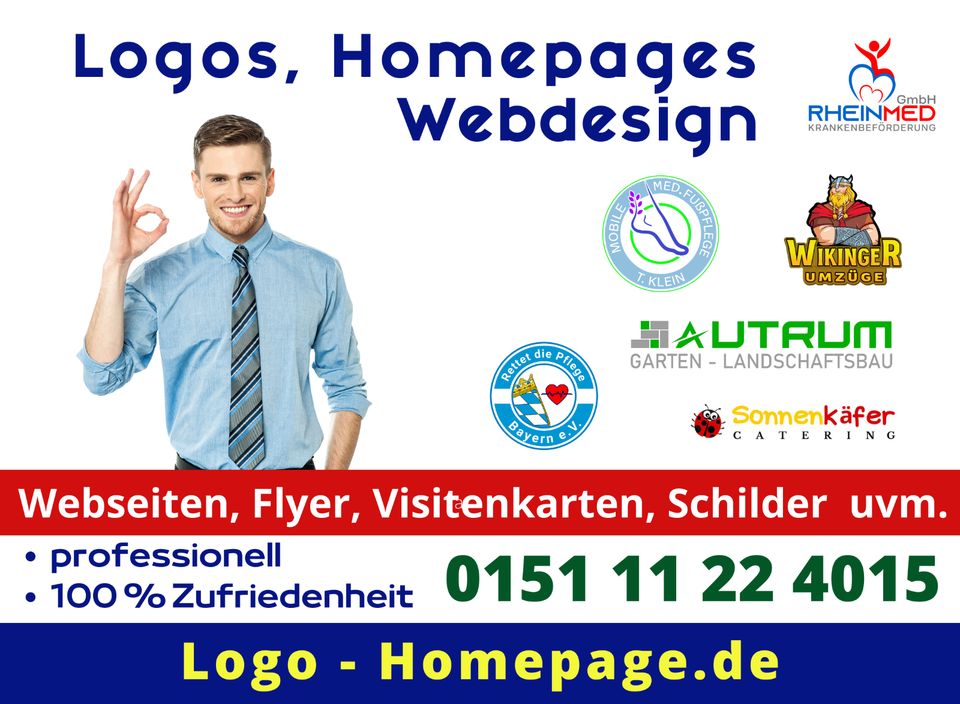 Profi Webseite designen - Web Agentur - Homepage erstellen lassen - Website Design Onlineshop - Internetseite - Webdesign mit Logo - Landingpage Erstellung - SEO Optimierung -  Google in Berlin