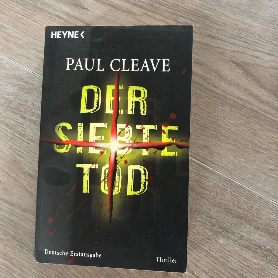 Paul Cleave - Der siebte Tod sehr gut erhalten in Stuttgart