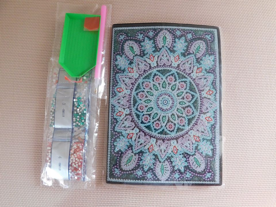 Diamond Painting Notizbuch DIN A5 "Mandala" selbst painten NEU in Zeitz