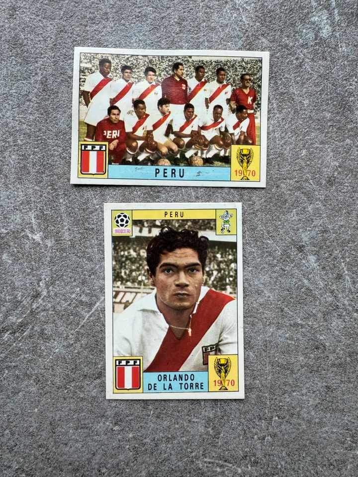 Panini Mexico 70 album original karten in Friedrichshafen