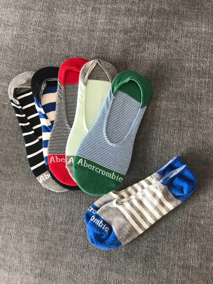 Abercrombie & Fitch Sneaker Socken Herren NEU in Wabern