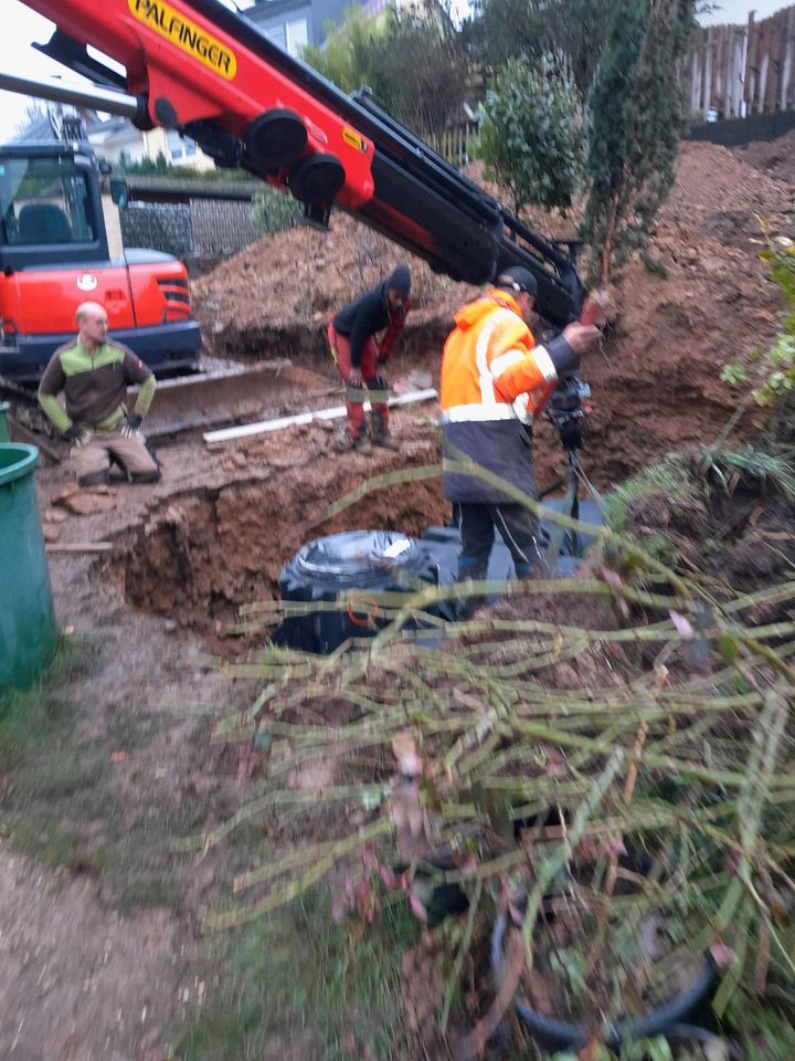 Erdarbeiten Baggerarbeiten Gartenbau in Wuppertal