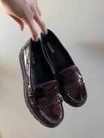 Geox loafers mokkassins 36,5 weinrot lack Berlin - Zehlendorf Vorschau