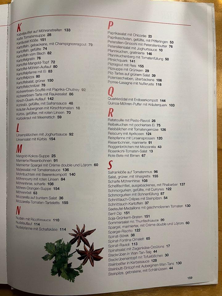 Das grosse Buch der vegetarischen Küche. Reihe essen & trinken in Osnabrück