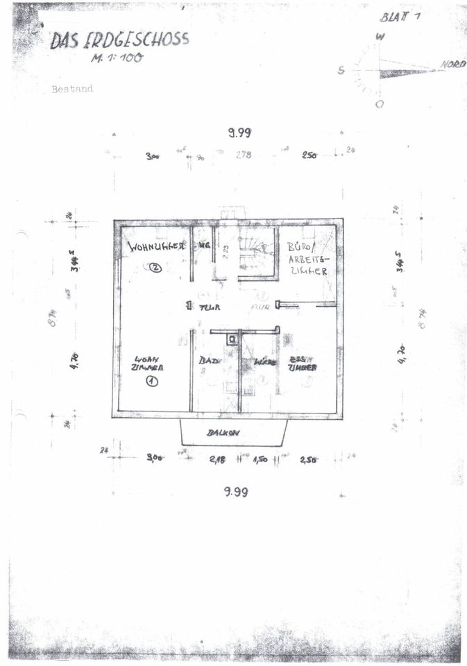 Einfamilienhaus mit vermieteter ELW, großer Garten und Garage in Sulz