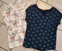 2 Blusenshirts Orsay blau und weiß gemustert neu Gr. L Kr. München - Oberschleißheim Vorschau